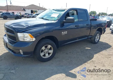 2019 Ram 1500 Classic Express 4X4 6'4 Box from USA, damaged, VIN 1C6RR7FGXKS500983